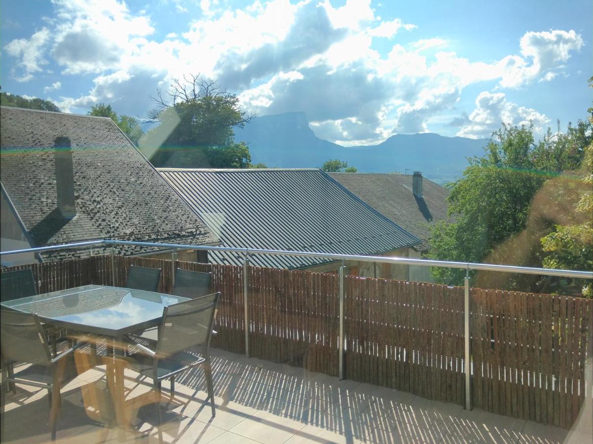 Gite Clair, Spacieux Et Cosy Avec Vue Sur Le Massif De La Chartreuse Sainte-Helene-du-Lac Exterior photo